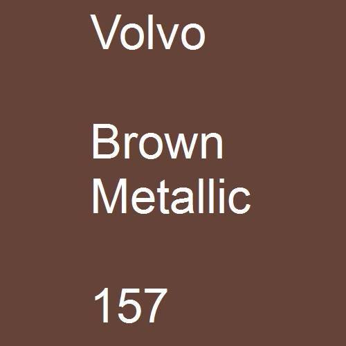 Volvo, Brown Metallic, 157.